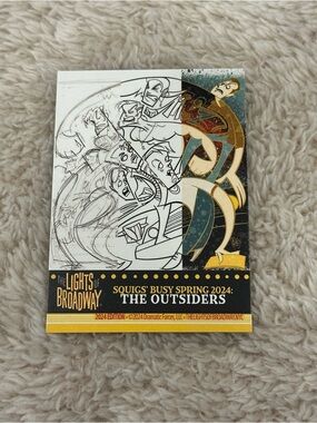 lights of broadway 2024 squigs busy the outsiders card